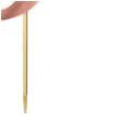topper papierowy liczba 8 rose gold metalic 18 cm