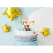 topper papierowy oh baby zloty partydeco 25 cm
