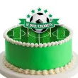 topper papierowy pilka nozna w dniu urodzin 16 cm