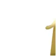 topper z pleksy liczba 1 zloty lustrzany 18 cm