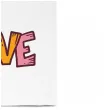 torba biala non woven na zakupy eko nadruk love prezent na walentynki