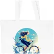 torba eko dopiero sie rozkrecam bialy 40x35 cm
