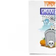 torba eko halloween mroczne tajemnice bialy 40x35 cm