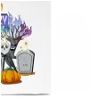 torba eko halloween mroczne tajemnice bialy 40x35 cm