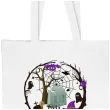 torba eko halloween mroczne zaklecia bialy 40x35 cm