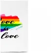 torba eko tecza love is love bialy 40x35 cm