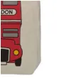 torba na zakupy angielski autobus bez puckator 39x38 cm