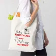 torba premium dobry nauczyciel uczy najlepszy inspiruje ecru 40x34 cm