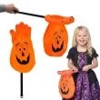 torebka na cukierki i slodycze na halloween dynia wiaderko kubelek cukierek albo psikus