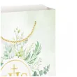 torebka na prezenty pierwsza komunia swieta ihs w eukaliptusie partypal 15x20x10 cm