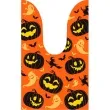 torebka na slodycze dynie i czarownica halloween guirca 22 x 13 5 cm