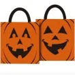 torebka na slodycze halloween dynia guirca 38 x 35 cm