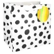 torebka prezentowa arts kropki partypal 30x30 cm