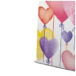 torebka prezentowa balony serca premium paw 10x22 cm