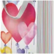 torebka prezentowa balony serca premium paw 10x22 cm