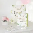 torebka prezentowa chrzest swiety eukaliptus partypal 15x20 cm