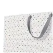 torebka prezentowa desen z kropek paw 54x44 cm