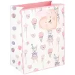 torebka prezentowa dzieciece atrybuty lody rozowy jasny partypal 23 x 17 5 x 10 cm