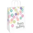 torebka prezentowa happy birthday pastel amscan 2 szt
