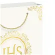 torebka prezentowa komunia swieta ihs ornament partypal 15x20 cm