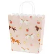 torebka prezentowa konie rozowy jasny partydeco 32 x 22 x 8 5 cm
