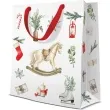 torebka prezentowa konik na biegunach paw 20 x 25 x 10 cm