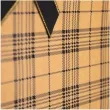 torebka prezentowa kratka mala gesta szeroka brazowy partypal 19 x 13 5 cm