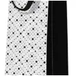 torebka prezentowa kropki bialo czarna paw 12x37 cm