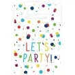 torebka prezentowa lets party konfetti amscan 23 x 16 cm