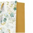 torebka prezentowa liscie eukaliptusa bialo zloty paw 26 5 x 33 5 x 13 cm