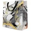 torebka prezentowa marmur premium paw 20x25x10 cm