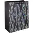 torebka prezentowa opalizujace fale czarny partypal 32x26 cm