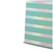 torebka prezentowa paski holo zielone paw 10x22 cm