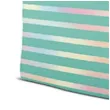 torebka prezentowa paski holo zielone paw 20x25 cm