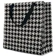 torebka prezentowa pepitka paw 17x17 cm