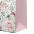 torebka prezentowa rozowe roze paw 26 5 x 33 5 x 13 cm