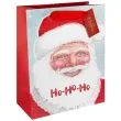 torebka prezentowa swiety mikolaj ho ho ho partypal 42x32 cm