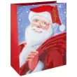 torebka prezentowa swiety mikolaj z workiem partypal 23x18 cm