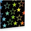 torebka prezentowa teczowe gwiazdki partypal 42 x 32 cm