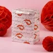 torebka prezentowa usta czerwone love partypal 32x26x12 cm