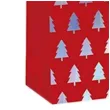 torebka prezentowa xmas choinki czerwona partypal 26x32x12 5 cm