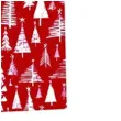 torebka prezentowa xmas choinki czerwona partypal 26x32x12 5 cm