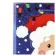 torebka prezentowa xmas mikolaj niebieska partypal 18x23x10 cm