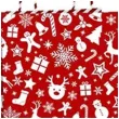 torebka prezentowa xmas renifer czerwona partypal 26x32x12 5 cm