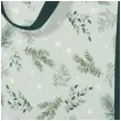torebka prezentowa zimowy klimat galazki zielona paw 17x17x6 cm
