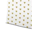torebka prezentowa zlote serduszka paw 20x25 cm
