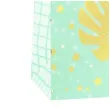 torebka prezentowa zloty lisc monstera zielona partypal 32 x 26 cm