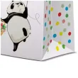 torebka prezentowa zwierzeta z balonami paw 33x26 cm
