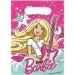 torebki foliowe barbie popstar amscan 8 szt