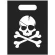 torebki foliowe piracka czaszka procos 6 szt